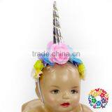 Newest Baby Hair Accessories Flowers Crown Birthday Hat Hair Band thumbnail-5