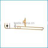 Gold Lacquer Bb Key Tenor Trombone Entry Model