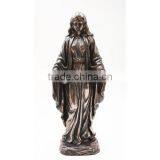 Garden Decoration Antique Religious Metal Crafts Life Size Bronze Madonna thumbnail-2