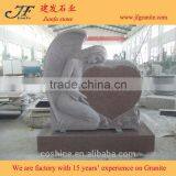 China Granite Monuments Carved Angel Upright Headstone Cemetery Headstone thumbnail-4