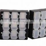 18pcs Plastic Belt-Hanging Parts Organizer