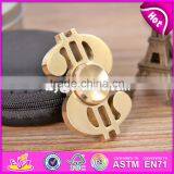 Addictive Fidget Toys Aluminum Metal Copper EDC Hand Finger Brass Spinner W01A250-S thumbnail-4