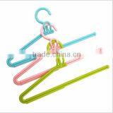 Custom Rectangle Plastic Hanger/wholesale Multifunction Plastic Hanger/custom Colorful Rectangle Plastic Hanger thumbnail-3