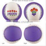 High Quality&cheap Price 9 Inch 108 Needles Custom PVC Leather Cork Core Printing Softball&baseball thumbnail-1