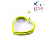 Heart Shaped Silicone Egg Ring Egg Baking Mold Egg Slicer thumbnail-1