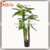 Indoor & Outdoor Artificial Big Green Leaves Artificial Plant thumbnail-3