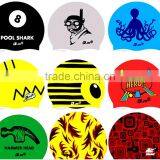 Girls Kids Cartoon Lycra Swimming Cap Hat Swim Bathing Cap thumbnail-6