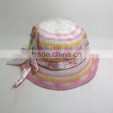 Bowknot Ribbon Knit Cap Custom Cap Children Knitted Cap thumbnail-1