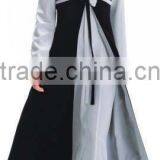 Latest Abaya Designs Black Abaya Wholesale 2016 Dubai Abaya thumbnail-4