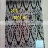 New Product Promotion Dark Blue Burnt Out Lace thumbnail-5