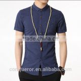 Men's White Linen Shirt HOT! MSRL0044 thumbnail-4