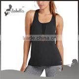 Mesh Panel Athletic Yoga Tank Top Stringer Tank Top thumbnail-2