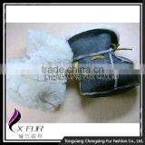 CX-SHOES-02 Genuine Sheared Sheep Leather Infant Shoes thumbnail-3