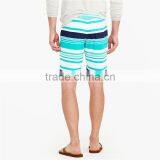MGOO Wholesale Variegated Stripe Mens Board Shorts 100% Quick-drying Nylon Beach Shorts thumbnail-4