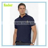 Wholesale men 100% cotton brand solid polo shirts ralp fashion classic short sleeve clothing casual shirt for man