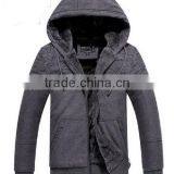 2016 New China Wholesale Fashion Hot Sale Good Quality Low Price Warmth Zipper Hoody thumbnail-5