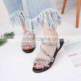 Zm50122b Europe Summer Women Shoes Joker Lady Fashion Sandal thumbnail-1
