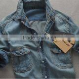 2015 High Quality 100% Cotton Custom Design Contrast Color Men Slim Fit Chiffon Shirt thumbnail-1