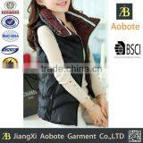 2015 Fast Delivery Customized Outdoor Woman Slim Down Vests thumbnail-1