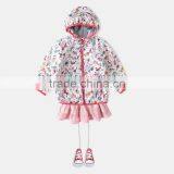 S60593B 2017 Girls Outwear Jacket Autumn Fashion Baby Girls Children Woodpecker Print Long Sleeve Hoodie Jacket Outer Coat thumbnail-1