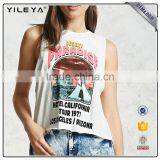Spring Summer Ladies Fashion Custom Pattern Crop Top Manufacturer thumbnail-1