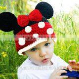 Crochet Baby Hat Infant Cute Hot Sale Custom High Quality New Fashion Hat Toddler Crochet Hat for Sale thumbnail-1