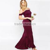 Lastest Women Evening Fishtail Dress for Sexy Spaghetti Strap ,swing Hem Skirt Maxi Dress Oem Service thumbnail-1