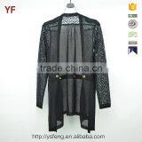Long Sexy Transparent Handmade Cardigan 2015 Women thumbnail-1