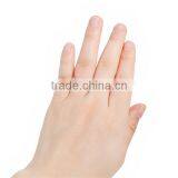 Copper Open Rings Silver Tone Hollow Marquise thumbnail-3