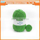China Yarn Supplier Wholesale Combed Cotton Baby Yarn for Hand Knitting Sweater thumbnail-2