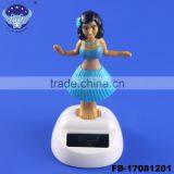 Hula Girl Solar Powered Dancing Figure Toy Promotional Solar Bobble Head Doll thumbnail-4