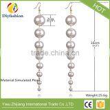 Hot Sell Long 8 Pearl Tassel Ear Hook for Women thumbnail-2