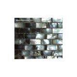 Retangle Shape Blacklip Shell Mosaic（15*25mm） thumbnail-1