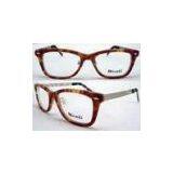 Fashion Acetate Glasses Frames For Ladies, Red Leopard Acetate Eyewear Frame