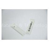 Waterproof AM 58KHz DR Blank White Magnetic EAS Soft Label , 0.35mm Thickness