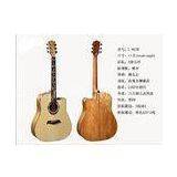 Wholesale - OEM 41 Inch Folk Guitar/A Level Spruce Guita Wood Color thumbnail-1