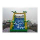 Green Giant Inflatable Water Slide Playground Inflatables Waterproof , 100lbs - 800lbs