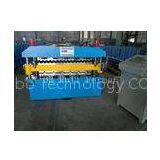 Corrugated Steel Roofing Roll Forming Machine With 3kw Hydraulic Motor Power