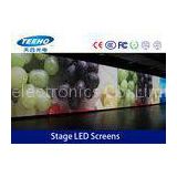 High Resolution Rental Stage LED Screens P3 1R1G1B , LED Large Display 3500cd /