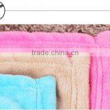 2015 Hot Sale Fabric China Factory Wholesale Throw Bedding Set 100% Polyester Solid Coral Fleece Blanket thumbnail-6