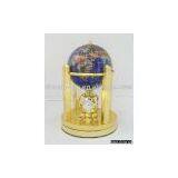 Gemstone Globe Desk Top Style,gemstones,globes,semiprecious Stone thumbnail-1