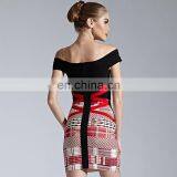 Italian off Shoulder Tone Drop Shipping Formal Dress Suits Women thumbnail-2