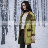 Terrific Color Sheepskin Fur Jacket Reversible Attractive Style Sheep Fur Leather Coat Double Faced Fur Overcoat thumbnail-2