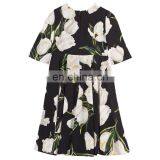 Hot Sale Print Flower Girl Dresses Of 12 Year Girl Without Children Girl Dress thumbnail-2