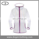 2016 Custom High Quality Hooded Women pu Jacket thumbnail-1