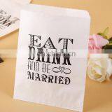 Eco-Friendly Heat Sealing Greaseproof Snack Food Flat Bottom Paper Bag With Customized Printing thumbnail-1