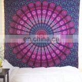 Assorted Wholesale Indian Mandala Tapestry Bedspread 100% Cotton Wall Hanging Twin Home Decor Mandala Hippie Tapestry Bedspread thumbnail-5