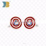 High Quality Gold Plating Metal Custom Cufflink With Your Logo