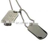 Stainless Steel Dog id Tags Necklace thumbnail-1
