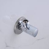 All Copper Cold and Hot Triangle Valve Octagon Valve Water Stop Valve thumbnail-1